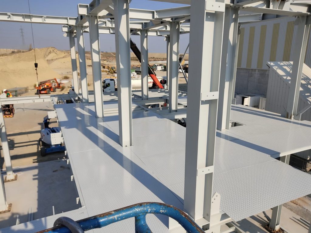 Montaje estructura metálica